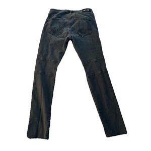 True Religion Westbrook Jeans Mens 32x33 Green Rocco Relaxed Skinny Distressed